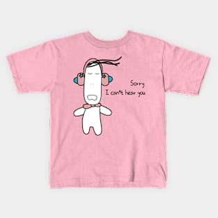 Funny music Kids T-Shirt